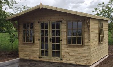 Ahşap Bahçe kulübesi Solvia