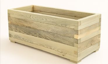 Ahşap Saksı Eco