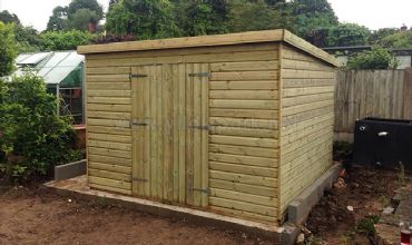 Bahçe ardiye kulübesi Elena