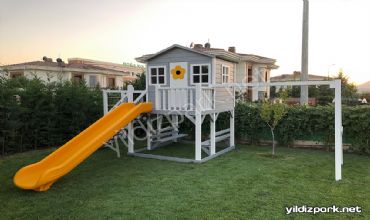 Doğal Ağaç Oyun Evi Lime